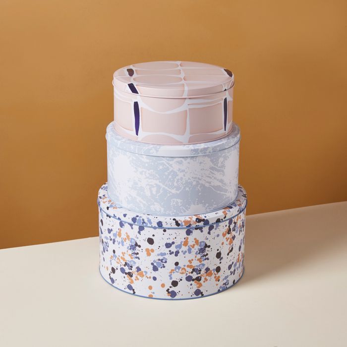 Set of three Nesting Tins - The Painterly Collection